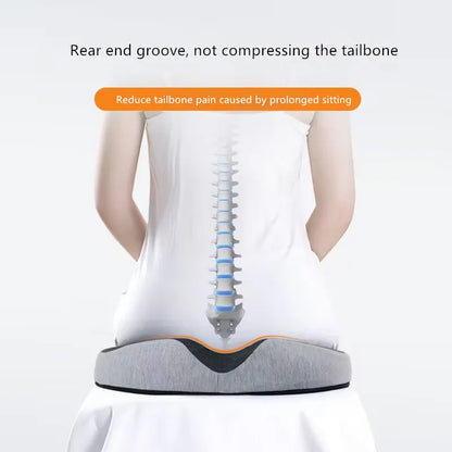 Coccyx Seat Cushion – Orthopedic Chair Pad for Sciatica & Back Pain Relief