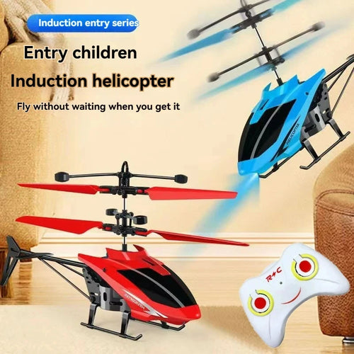 RC Mini Helicopter Toy – Rechargeable Remote Control Aircraft for Kids
