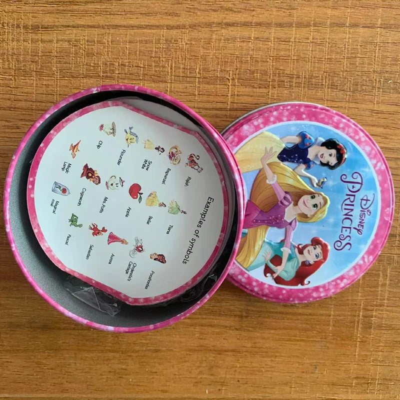 Disney Stitch Card Game in Tin Box Family Board Game