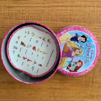 Disney Stitch Card Game in Tin Box Family Board Game