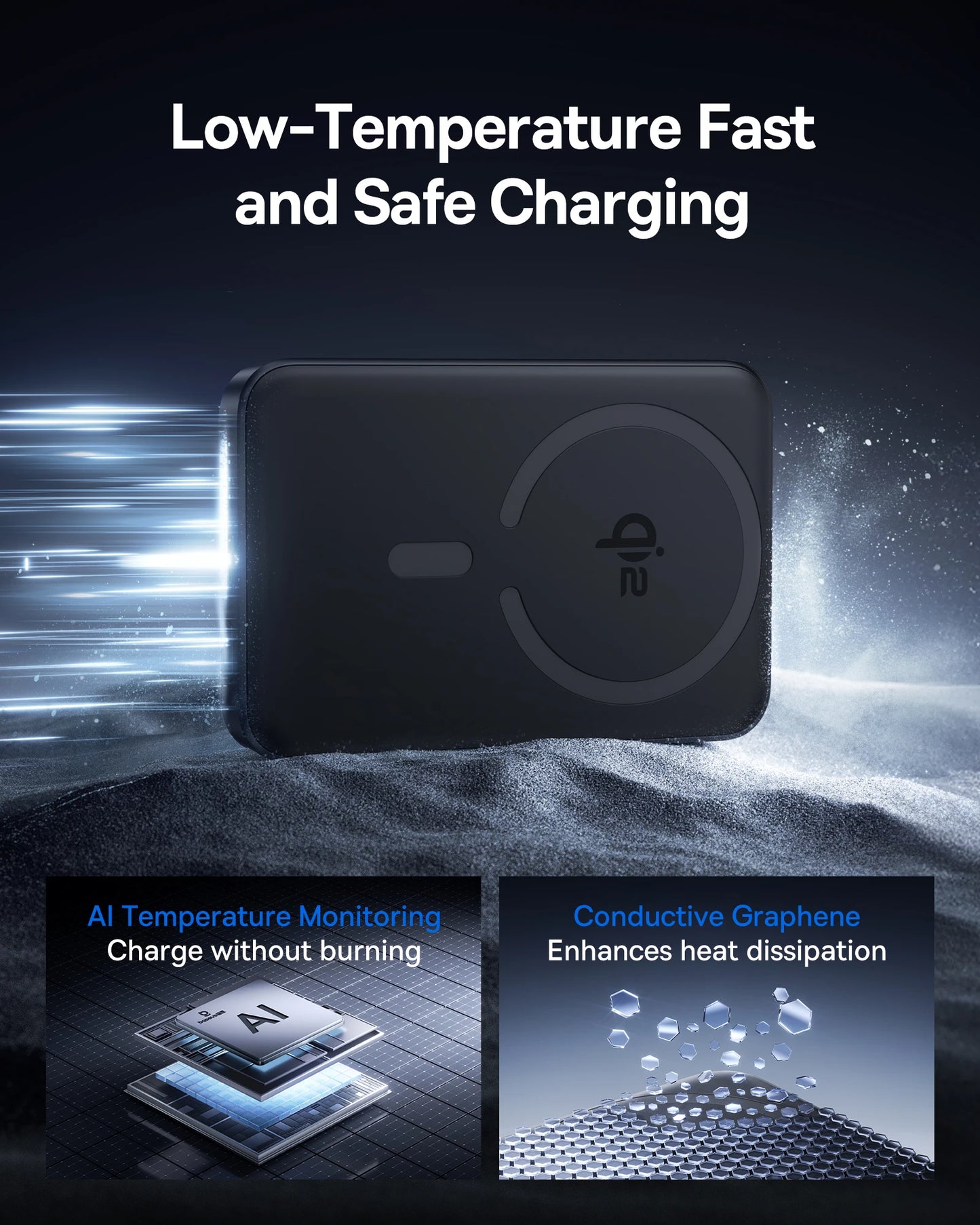 Baseus Qi2 Magnetic Power Bank 10000mAh – 25W Wireless & 45W Wired Charging