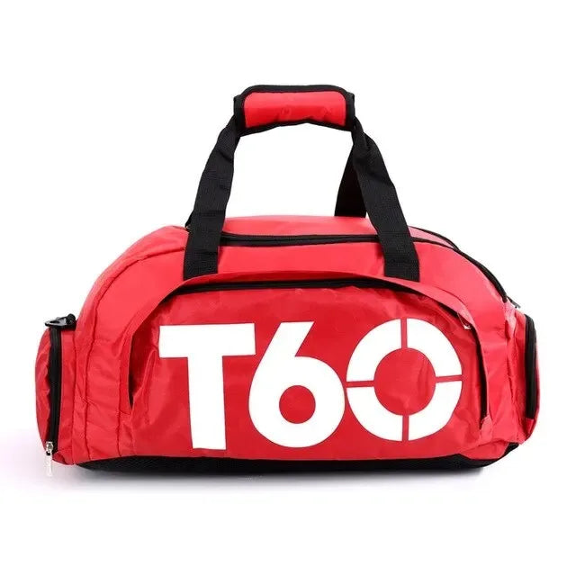 T60 Waterproof Gym Bag – Sports Duffel for Men & Women