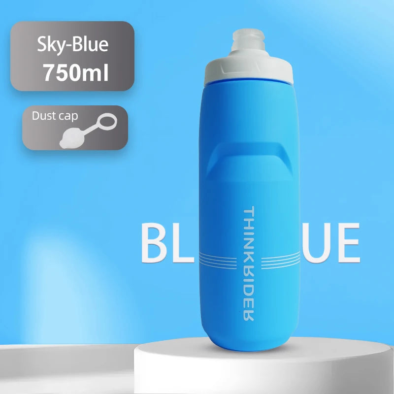 Think Rider 620ML 750ML Large Capacity Cycling Water Bottle