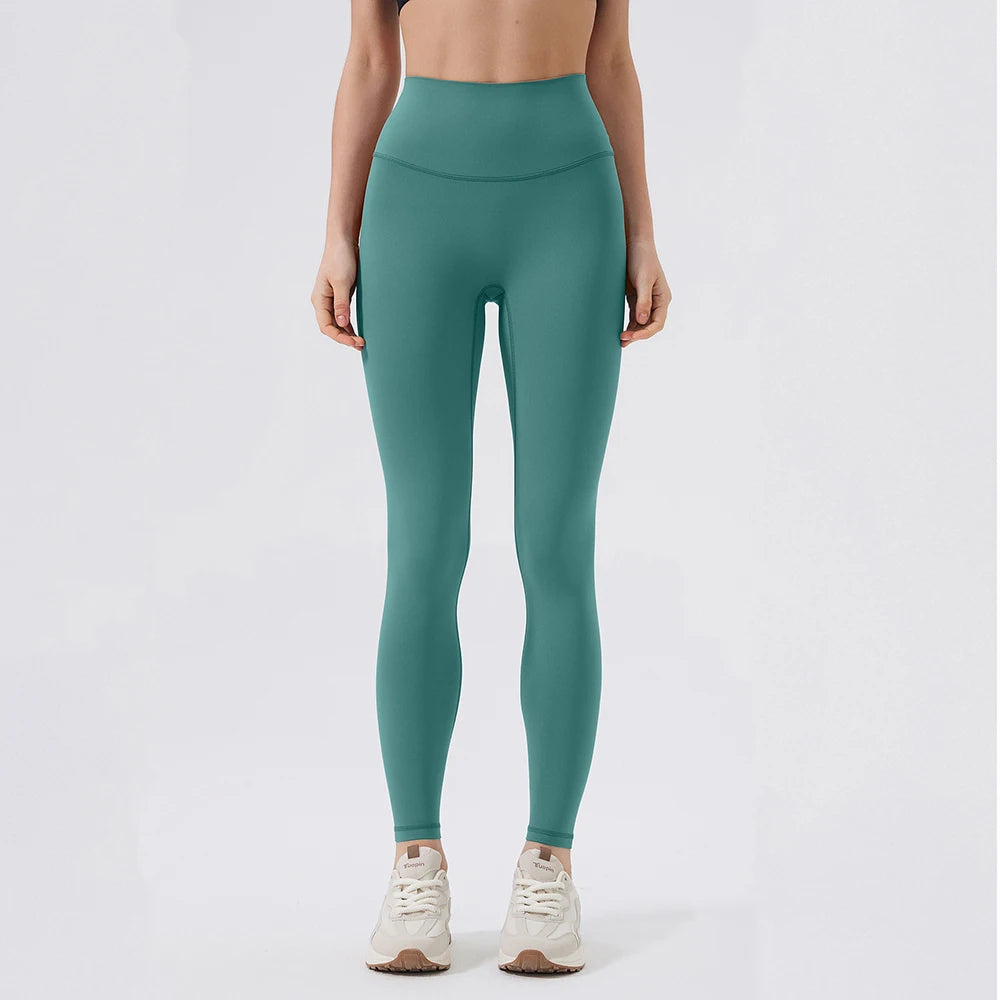 Women's High Waist Yoga Leggings – Cropped with Back Pocket
