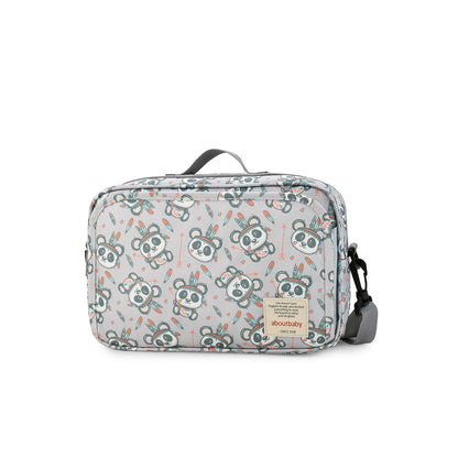 Waterproof Baby Diaper Bag – Printed Wet Dry Reusable Maternity Bag