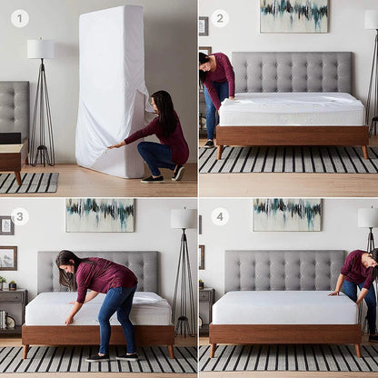 Zippered Mattress Encasement – 6-Sided Waterproof Cover