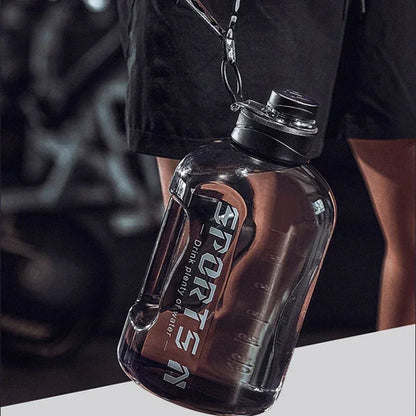 1.7L 2.7L Large Capacity Sports Water Bottle