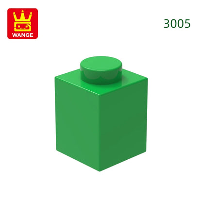 Wange 3005 1x1 Basic Brick MOC Parts – 232pcs Bulk Pack