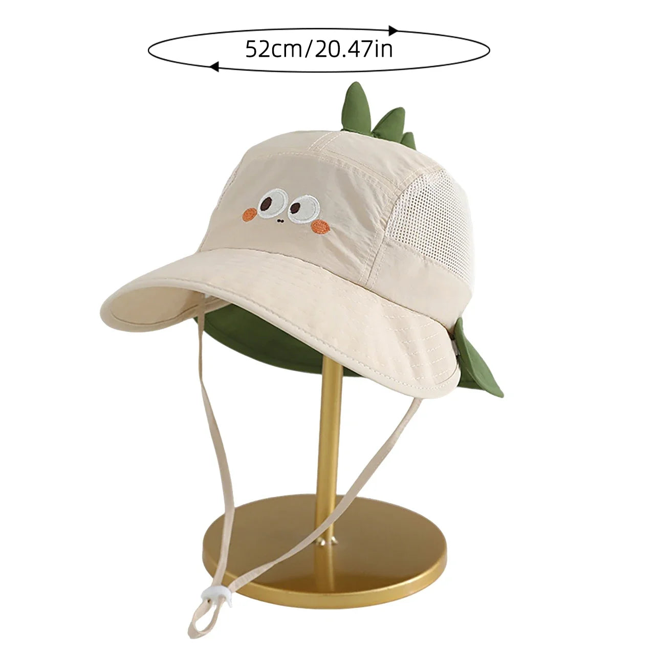 Kids Cartoon Animal Ear Sun Hat with Breathable Mesh