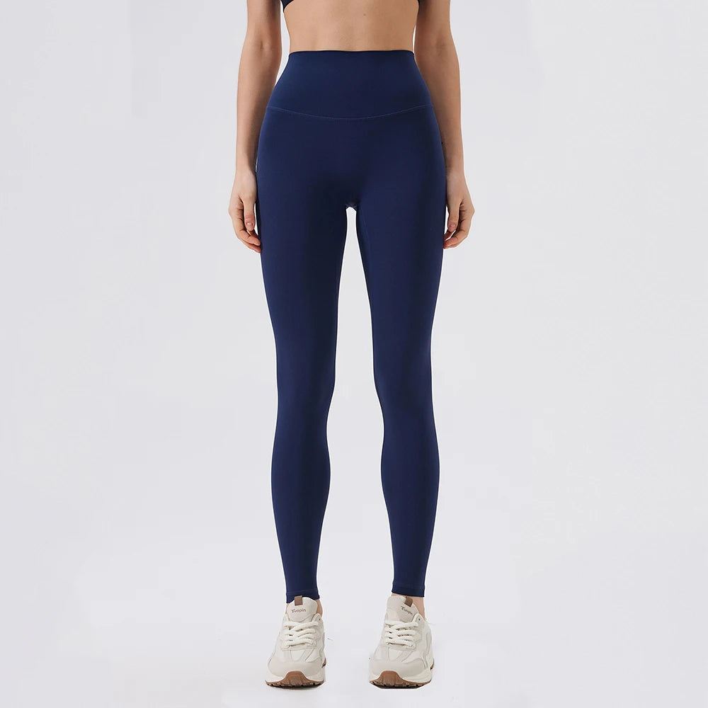 Women's High Waist Yoga Leggings – Cropped with Back Pocket