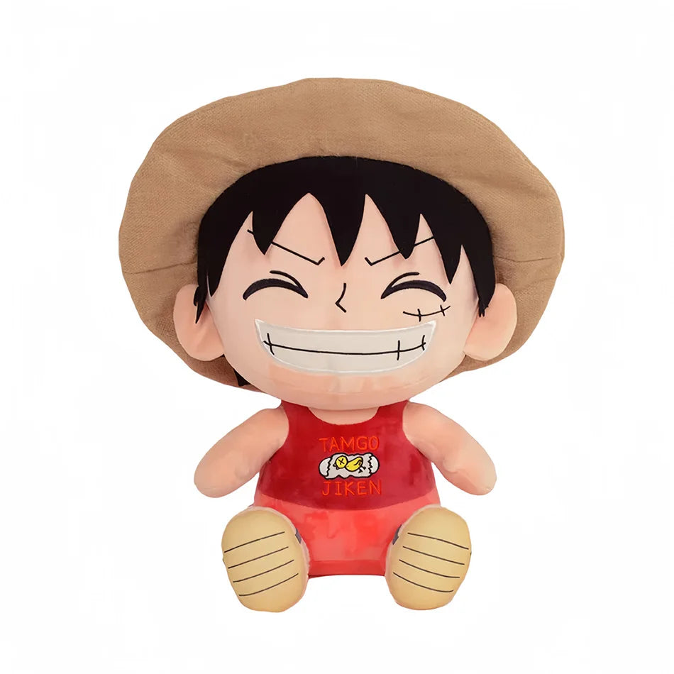 25CM One Piece Zoro Luffy and Chopper Plush Toys