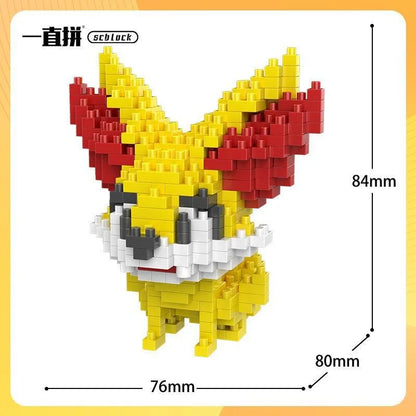 Pokemon Mini Building Blocks – Pikachu, Charizard, Eevee & More