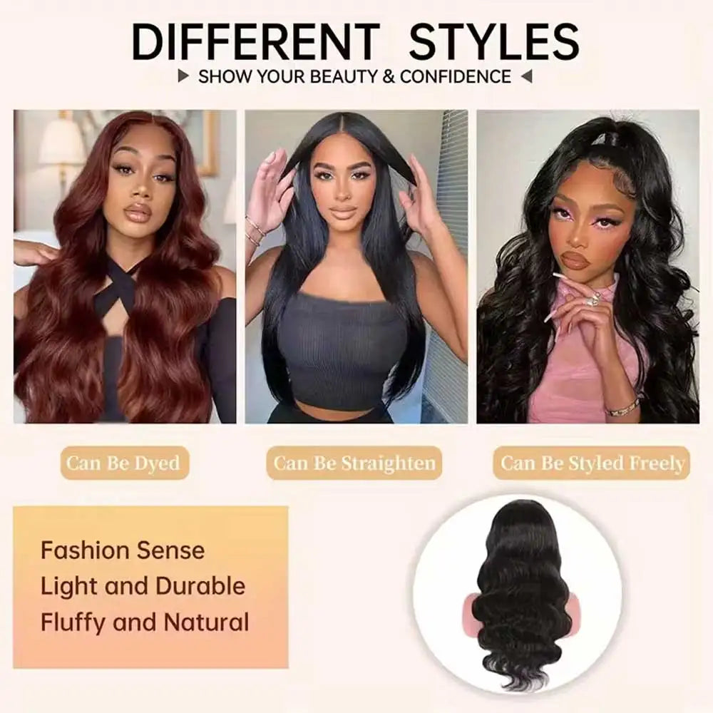 Body Wave Lace Front Wig Human Hair – Glueless HD Lace