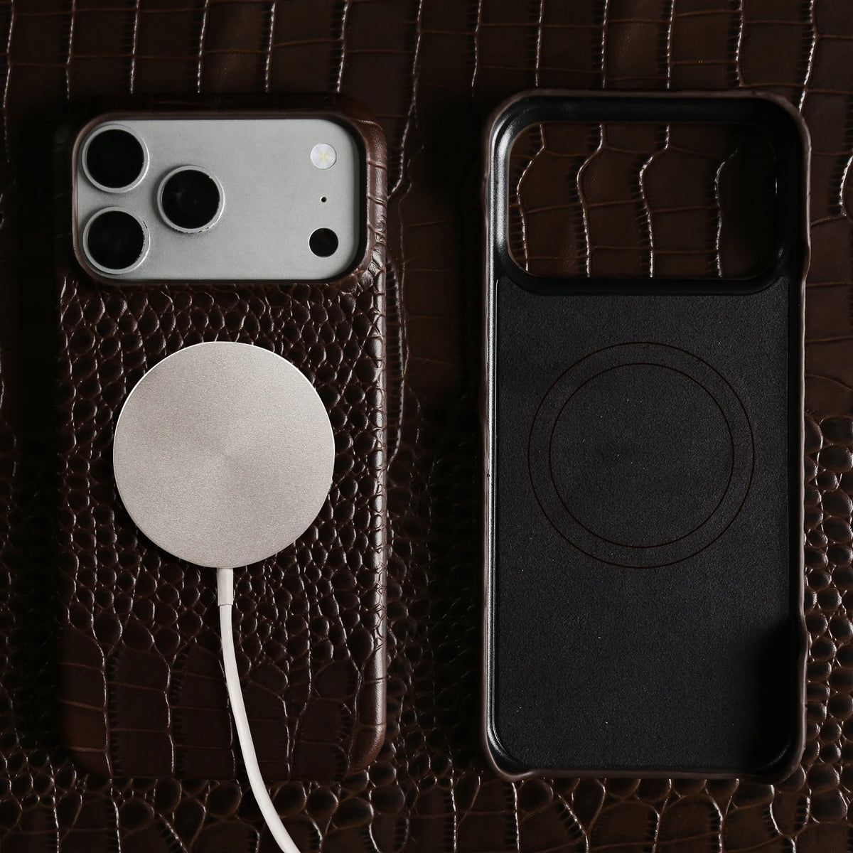 Real Leather iPhone Case