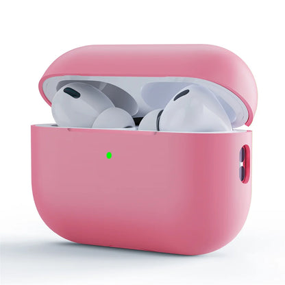 Ultra-Thin Silicone AirPods Case – Slim Matte Protective Cover