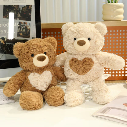 Cute Teddy Bear Plush Toy – 11" Soft Stuffed Animal Gift