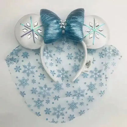 Disney Minnie Mouse Ears Headband – Plush Bow for Adults & Kids