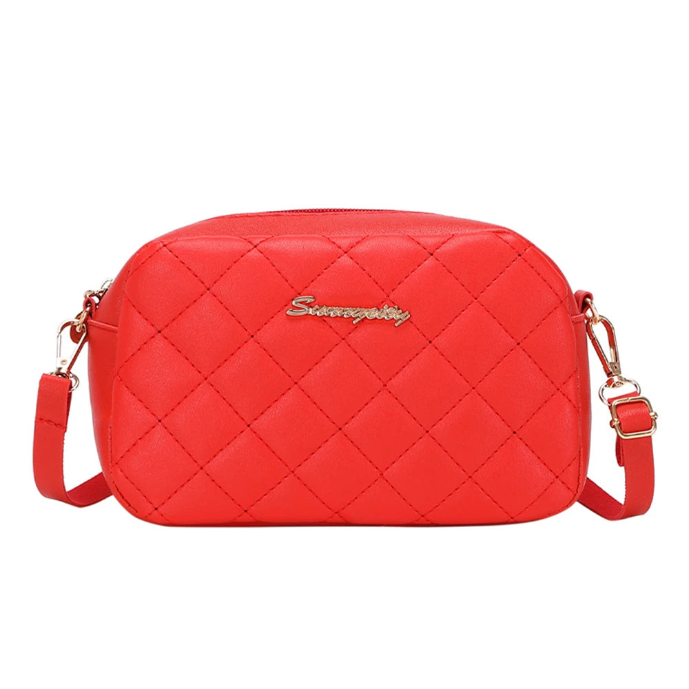 Quilted Crossbody Bag Women Small Leather Shoulder Bag
