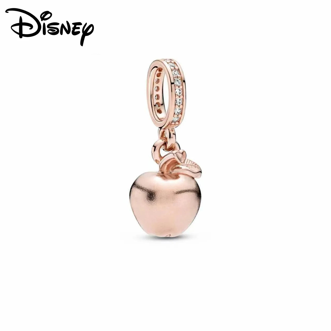 Disney S925 Silver Princess Charm Bead – Fits Pandora Bracelet & Necklace