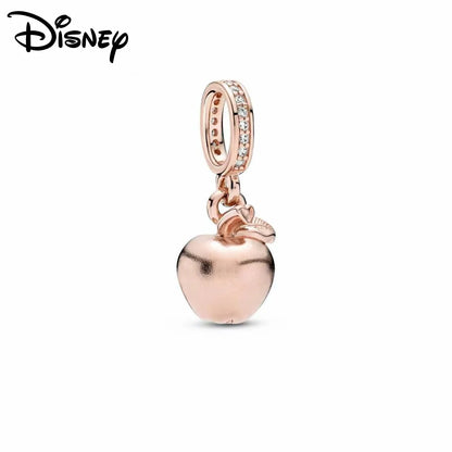 Disney S925 Silver Princess Charm Bead – Fits Pandora Bracelet & Necklace