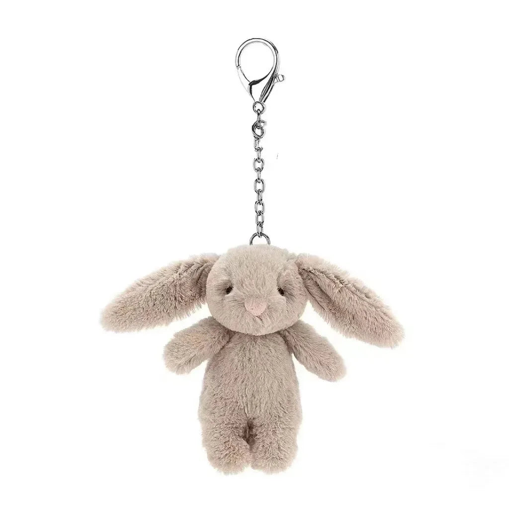 Cute Plush Rabbit Keychain Pompom Bag Charm