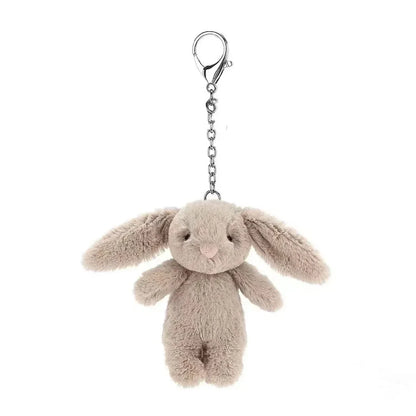 Cute Plush Rabbit Keychain Pompom Bag Charm