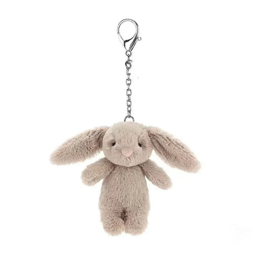 Cute Plush Rabbit Keychain Pompom Bag Charm