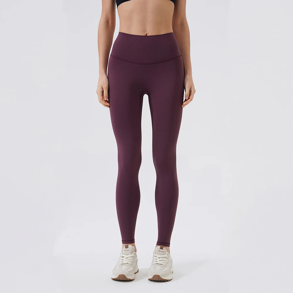 Women's High Waist Yoga Leggings – Cropped with Back Pocket
