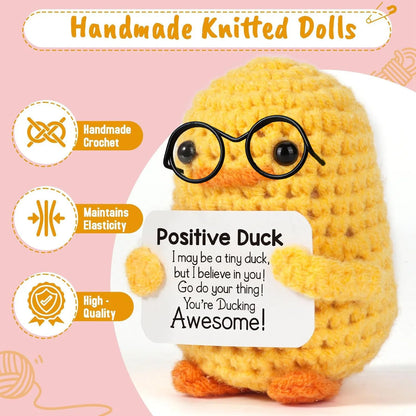 Crochet Pocket Hug Doll – Handmade Knitted Positive Energy Gift