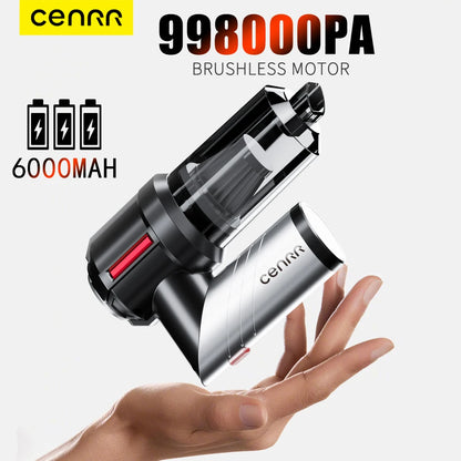 Cenrr CE-110 MAX Mini Cordless Car Vacuum Cleaner 998000Pa – Handheld Blower