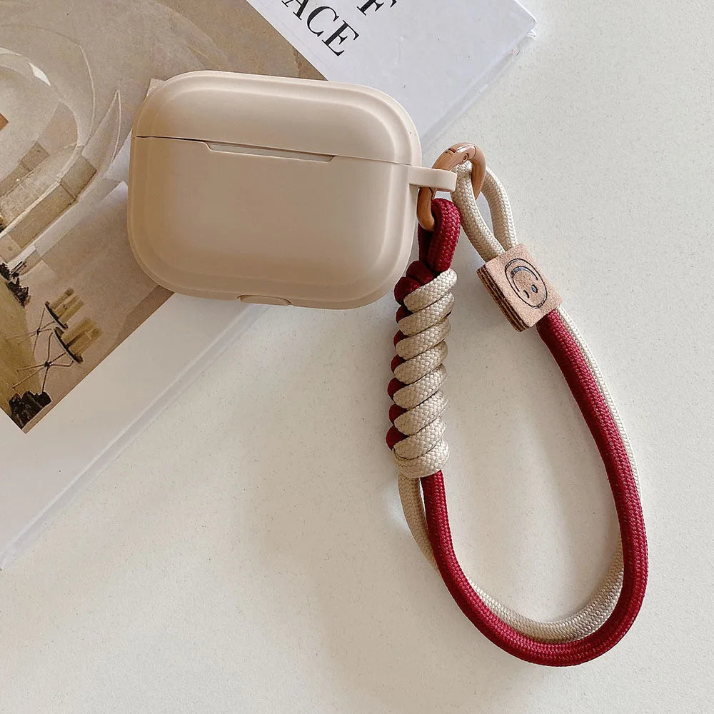 Silicone AirPods Case with Hand Strap – Soft Protective Cover