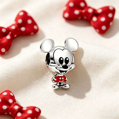 Disney Character Charm Bead – Fits Snake Chain Bracelet & Necklace