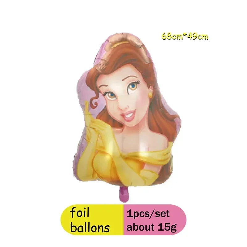 Beauty and the Beast Party Supplies – Disney Princess Birthday Decorations Set