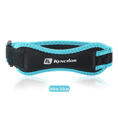 Patella Knee Strap Adjustable Silicone Tendon Support Band for Running Sports
