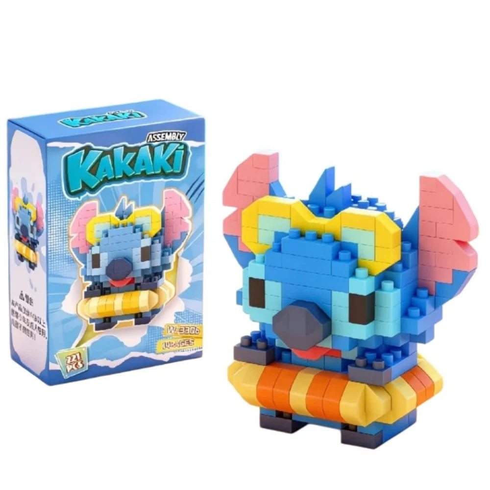 Cartoon Character Mini Building Blocks Set – DIY Brick Figures