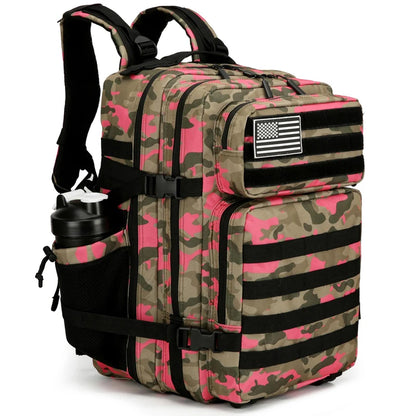 45L Tactical Backpack – Large Military Rucksack for Hiking & Gym
