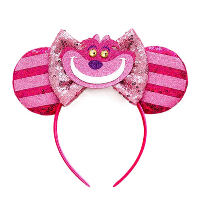 Disney Mouse Ear Headband Sequin Bow for Girls Adults Halloween Party