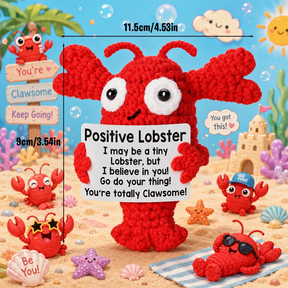Crochet Pocket Hug Doll – Handmade Knitted Positive Energy Gift