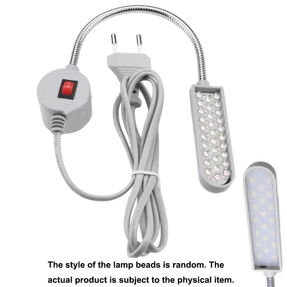 30 LED Sewing Machine Light – Flexible Gooseneck Work Lamp