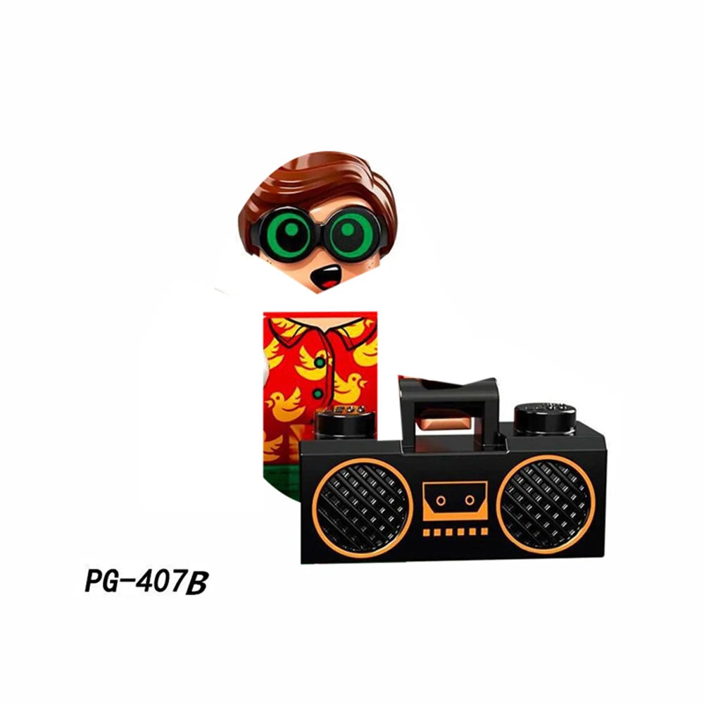 Mini Building Blocks Character Model Set – 3D DIY Minifigure Toy