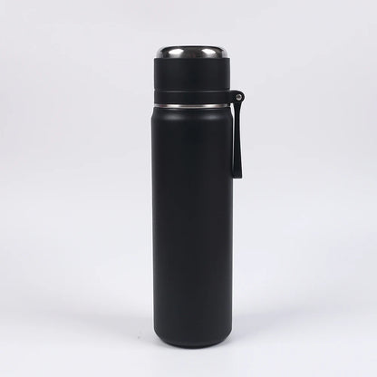 Vacuum Insulated Thermos Bottle – Stainless Steel Travel Water Bottle with Handle
