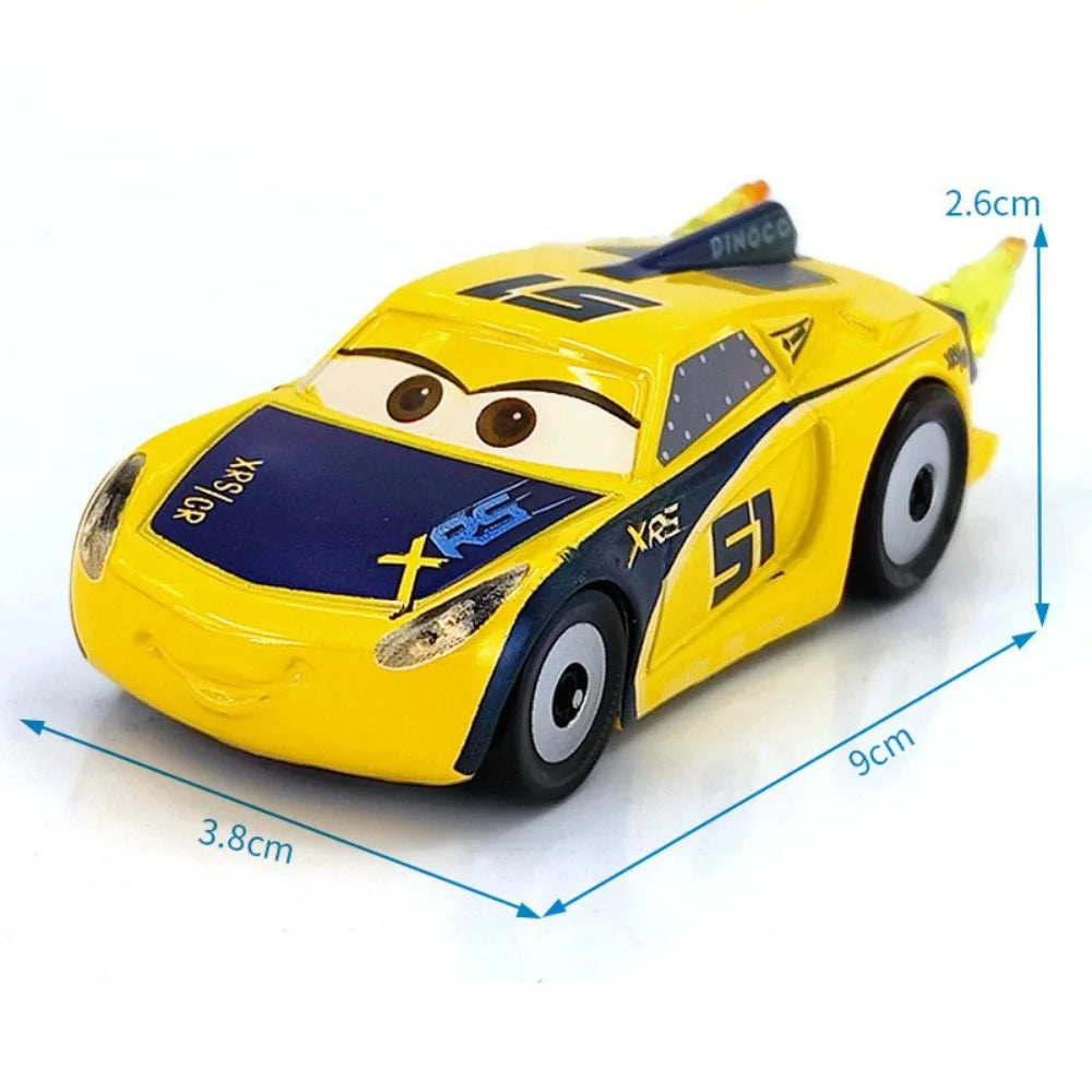 Disney Pixar Cars 4 Lightning McQueen Fillmore 1:55 Die Cast Toy Car