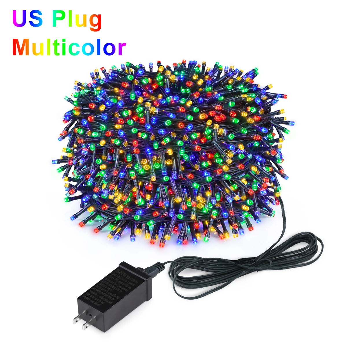 Waterproof LED Fairy String Lights – RGB, White & Warm White