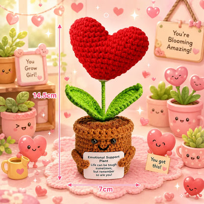 Crochet Pocket Hug Doll – Handmade Knitted Positive Energy Gift