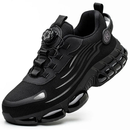Men's Safety Work Shoes Breathable Steel Toe Sneakers