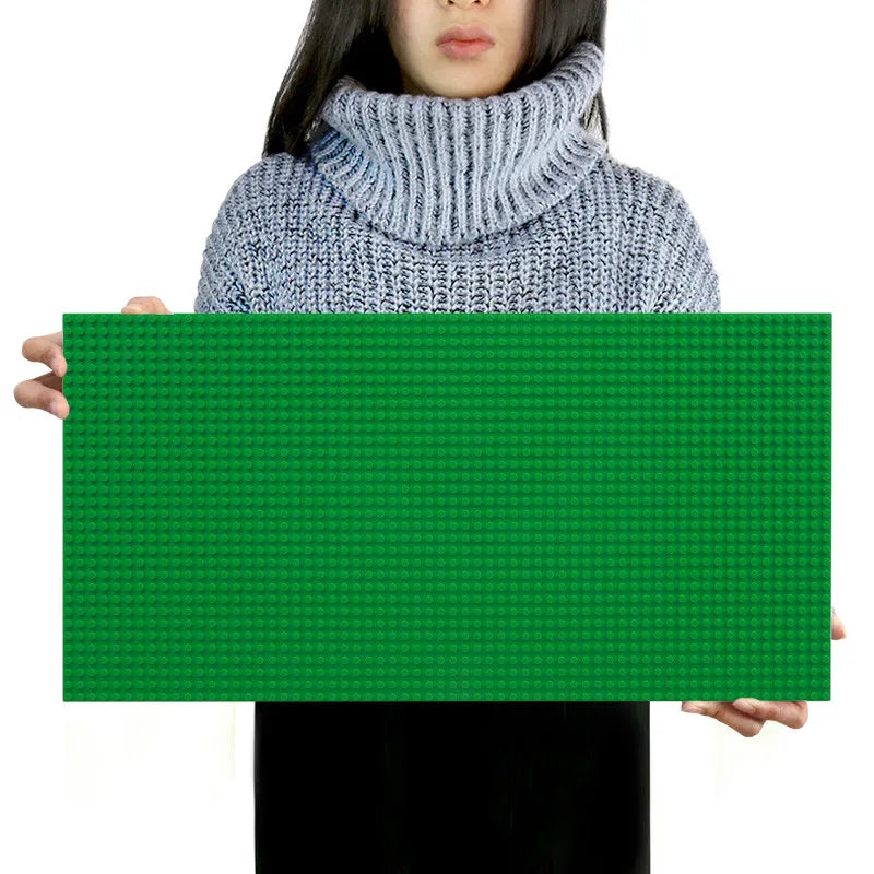 Building Blocks Base Plate 32x64 Studs – LEGO-Compatible Baseplate