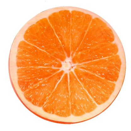 Round Fruit Print Chair Cushion – Fun Seat Pad