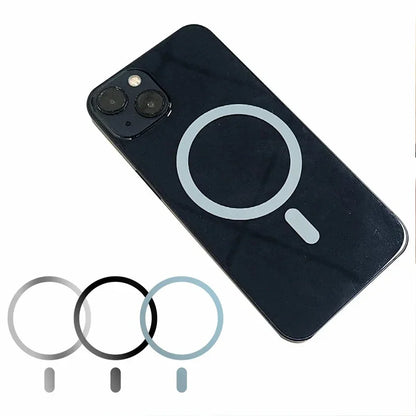 MagSafe Metal Ring Sticker for Magnetic Phone Mount & Wireless Charging