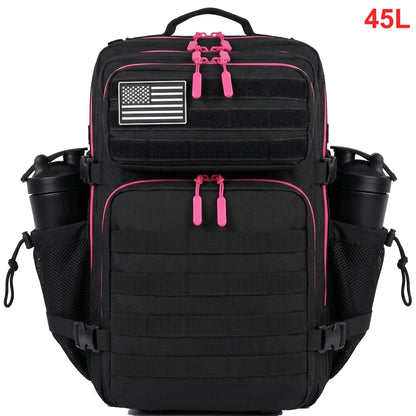 45L Tactical Backpack – Waterproof Military Hiking Bag