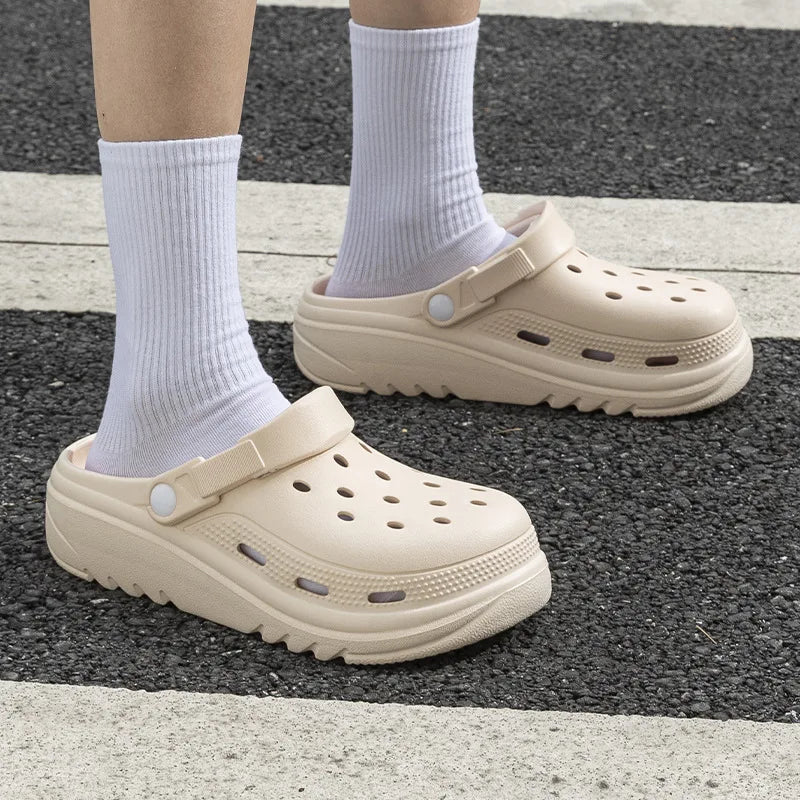 Unisex Closed Toe Non Slip Garden Clog Sandals